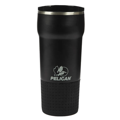 PELICAN 22 Oz. Silver Stainless Steel Insulated Tumbler with Slide Closure  - Foley Hardware