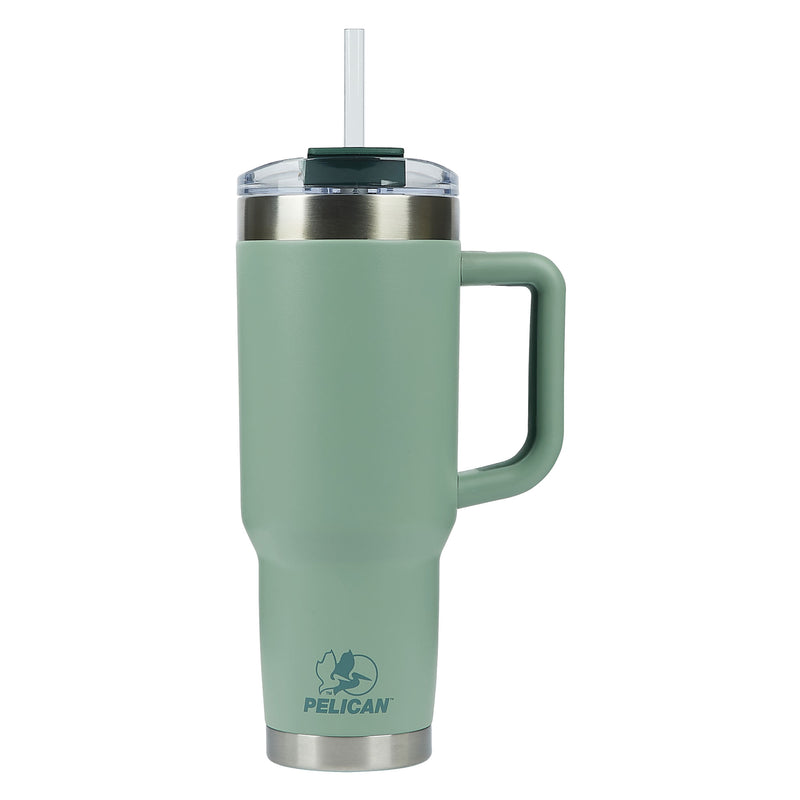 Ozark Trail 40oz Vacuum Insulated Stainless Steel Tumbler Mint Green